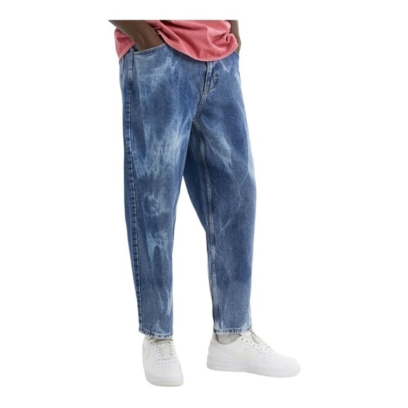 𝅺BDG Urban Outfitters Vintage Bow Mens Tie Dye Jean Pants 34x32 - Picture 1 of 13